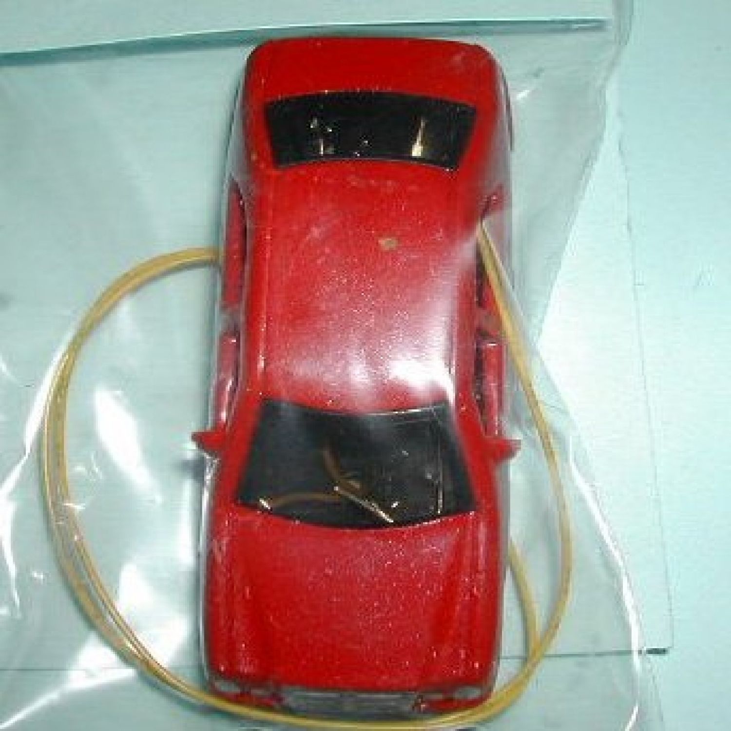 OO Scale car with Head & Tail Lights